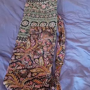 Quilted boho yoga bag